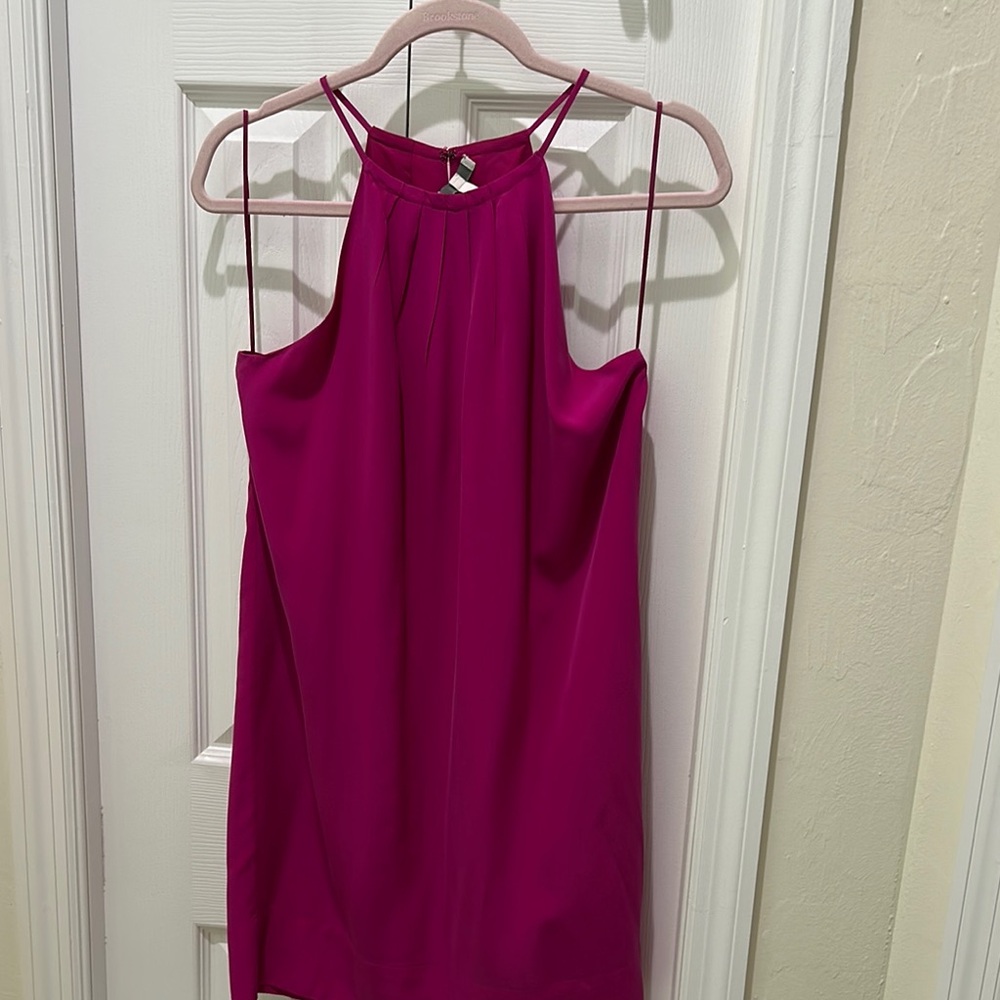 JOIE Vibrant Pink Sleeveless Dress